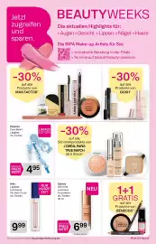 Bipa Flugblatt Seite 2: Jetzt zugreifen und . sparen. -30% auf alle Produkte von MAX FACTOR* MAX MIRACLE PURE AX FACTOR X