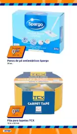 Folheto Action semana 40 Página 6: Por unidade 069 0.03/un. 0.89 STA Spargo STATIC DUST CLOTHS IC FIBER RESULTS ANTI- TERIAL