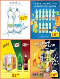 BENE Nápoje leták Strana 5: Schweppes Bitter lemon €21,90, Aquila První voda kojenecká 1,5l 1.5l €13,20