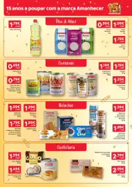 Folheto Amanhecer semana 40 Página 6: 15 anos a poupar com a marca Amanhecer 15 .79€ /UNID Óleo Alimentar 11 AMANHECER Óleo