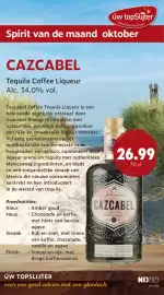 Uw topSlijter folder Pagina 4: Cazcabell Tequila Coffee Liqueur €26,99