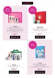 ICI Paris XL folder Pagina 14: Clinique SET Get Ready With Clinique €100,00, Estée Lauder SET Daywear €72,00