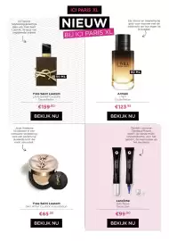 ICI Paris XL folder Pagina 23: Armani I Will €123,95, Yves Saint Laurent Skin Affair Cushion Foundation €65,00