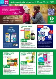 Alphega Lékárna leták Strana 1: Terezia hlíva ústřičná €379,00, Tantum Verde Lemon €189,00
