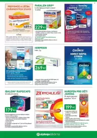 Alphega Lékárna leták Strana 3: Herpesin krém €269,00, Paralen grip horký nápoj pomeranč a zázvor €229,00