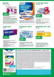 Alphega Lékárna leták Strana 6: Magne B6 Forte €229,00, Brufen 400 mg €149,00