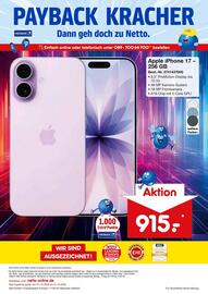 Netto Marken-Discount Prospekt Seite 20: Apple iPhone 17 - 256 GB €915,00