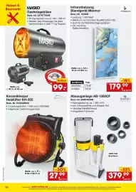 Netto Marken-Discount Prospekt Seite 10: Infrarotheizung Standgerät Marmor €179,99, Keramikheizer Heizlüfter KH-502 €27,99
