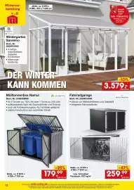 Netto Marken-Discount Prospekt Seite 12: Fahrradgarage WESTMANN €259,99, Mülltonnenbox Namur €179,99