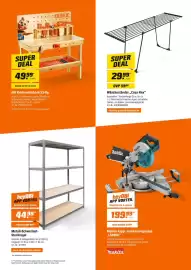 OBI Prospekt Seite 11: Wäscheständer „Casa Flex“ €29,99, Metall-Schwerlast-Steckregal €44,99