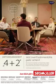 Segmüller Prospekt Seite 8: Mit allen Sinnen genießen! Stressless Stressless Bay (L) D350 Esszimmerstuhl niedrig in
