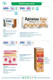 Gyöngy Patikák akciós újság Oldal 16: Apranax Dolo €3.769,00, Biomed körömvirág krém €17.999,00