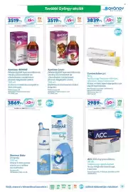 Gyöngy Patikák akciós újság Oldal 17: Acc 200 mg granulatum €2.989,00, Contractubex gel €3.839,00