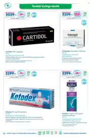 Gyöngy Patikák akciós újság Oldal 18: Ketodex 25 mg filmtabletta €3.299,00, Actifed oldatos orrspray €3.399,00