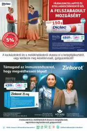 Gyöngy Patikák akciós újság Oldal 6: Diclac Dolo FÁJDALOMCSILLAPÍTÓ ÉS GYULLADÁSCSÖKKENTŐ GÉL A FELSZABADULT MOZGÁSÉRT