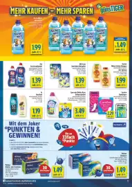 Diska Prospekt woche 41 Seite 14: Carefree Slipeinlagen €1,99, Pril Geschirrspülmittel €1,39