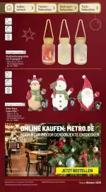 METRO Prospekt Seite 116: Tarrington House Deko-Figur beleuchtet, Tarrington House Glasflasche beleuchtet mit Frostoptik