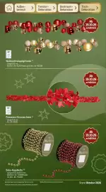METRO Prospekt Seite 123: DPI Poinsettia-Girlande Samt, DPI Weihnachtskugelgirlande
