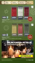 METRO Prospekt Seite 127: Spitzkerzen ,,Edelglanz“, Steinhart Spitzkerzen „Starlight"