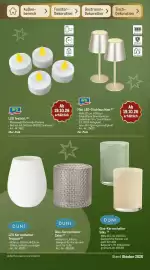 METRO Prospekt Seite 137: DUNI Glas-Kerzenhalter Silky, DUNI LED Kerzenhalter Tropical €4,99