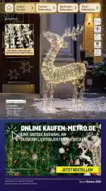 METRO Prospekt Seite 18: Tarrington House LED Rentier mit Perlendekor
