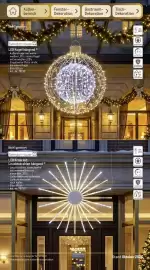 METRO Prospekt Seite 34: Tarrington House LED Kugel hängend, Tarrington House LED Kreis mit Leuchtstrahlen hängend