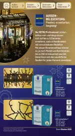 METRO Prospekt Seite 37: METRO PROFESSIONAL LED Lichterkette, METRO PROFESSIONAL LED Cluster Lichterkette