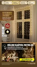 METRO Prospekt Seite 58: KONST SMIDE LED Lichtervorhang mit Sternen