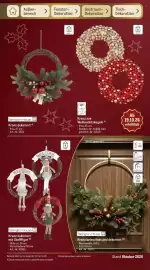 METRO Prospekt Seite 74: DPI Kranz aus Weihnachtskugeln, Tarrington House Kranz dekoriert €4,99
