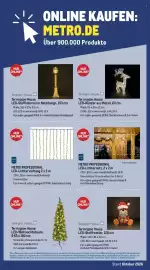 METRO Prospekt Seite 8: METRO PROFESSIONAL LED-Lichtervorhang 2 x 2 m, Tarrington House LED-Stoffrentier, 120 cm