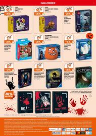 Müller Prospekt woche 41 Seite 4: LEGO SCHWARZE DAHLIE €17,99, RAVENSBURGER ECHOES DRACULAS ERBE €7,99