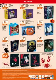 Müller Prospekt woche 41 Seite 4: LEGO SCHWARZE DAHLIE €17,99, RAVENSBURGER ECHOES DRACULAS ERBE €7,99