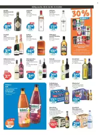 V Markt Prospekt woche 41 Seite 9: Bulleit Bourbon €14,99, Molinari Sambuca €11,99