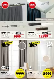 Diego akciós újság Oldal 11: Apollo teleszkópos fém karnis szett €7.999,00, Eve fényáteresztő készfüggöny €8.999,00
