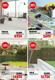 Diego akciós újság Oldal 4: Tosca padlószőnyeg €8.924,00, Ivy belátáskorlátozó €14.874,00
