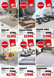 Diego akciós újság Oldal 6: Replay szőnyeg €15.393,00, Vegas home szőnyeg €35.990,00
