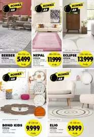 Diego akciós újság Oldal 7: Berber szőnyeg €5.499,00, Eclipse szőnyeg €13.999,00