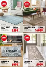 Diego akciós újság Oldal 8: California szőnyeg €16.099,00, Soft Cosy szőnyeg €9.599,00