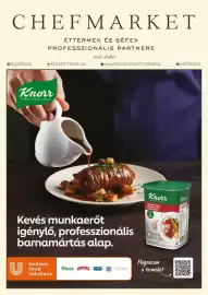 Chef Market akciós újság Oldal 1: CHEF MARKET ÉTTERMEK ÉS SÉFEK PROFESSZIONÁLIS PARTNERE 2026. október PIZZÉRIÁK STREET