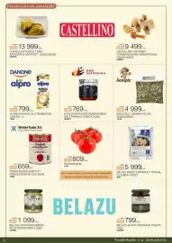 Chef Market akciós újság Oldal 6: Sampio gomba fóliás €4.999,00, Don gastronom sült paprika csíkok €769,00