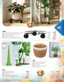 BetterStyle katalógus Oldal 57: B0850 Fém görgős virágalátét €704,00, Virágöntőző €371,00