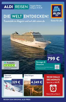 Aldi Süd Reisen (gültig bis 31-10)