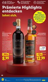 Lidl Prospekt Seite 20: MAESTRO DE PIGO Primitivo di Manduria IGP €8,99, RON RUMBERO Kubanischer Rum €12,99