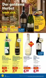 Lidl Prospekt Seite 10: DEIDESHEIMER WEINMANUFAKTUR Riesling Réserve €7,77, ZELLER Schwarze Katz Riesling Mosel QbA €4,99
