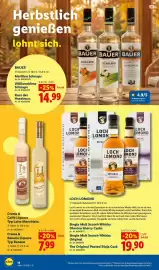 Lidl Prospekt Seite 14: Crema & Caffé Liqueure Typ Latte Macchiato €7,99