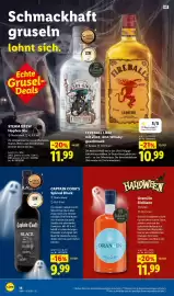 Lidl Prospekt Seite 16: OranGin Siciliane €11,99, Captain Cook's Spiced Black €9,99