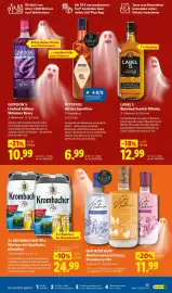 Lidl Prospekt Seite 17: KROMBACHER Pils €24,99, GIN NOSTRUM Mediterranean/Citrus/Strawberry Gin €11,99