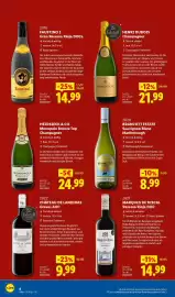 Lidl Prospekt Seite 8: BRANCOTT ESTATE Sauvignon Blanc €8,99, CHÂTEAU DE LANDIRAS Graves AOC €9,99