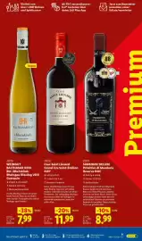 Lidl Prospekt Seite 9: Cour Saint Liénard Grand Cru Saint-Émilion AOP €11,99, WEINGUT BALTHASAR RESS Bio »Rheinkind« €7,99