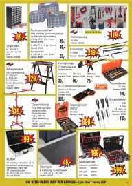 Harald Nyborg tilbudsavis uge 40 Side 19: Skumgulv €49,00, Bert Autotools Værktøjssæt €499,00